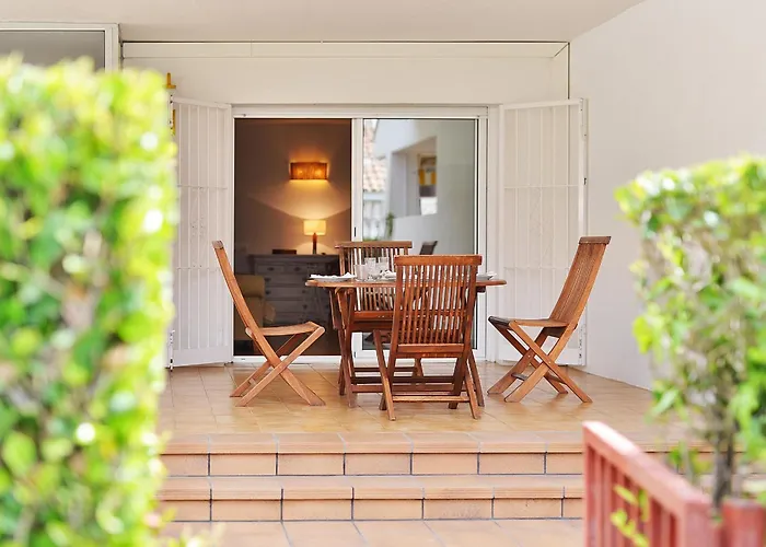 Apartamento Terraza Y Jardin En Platja D'Aro - Es-360-9 *